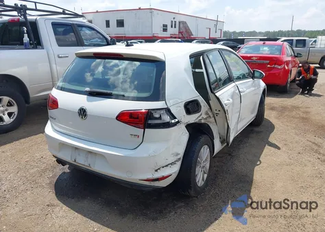 2015 Volkswagen Golf из США, поврежденный, VIN 3VW117AU4FM043366